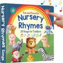 LEARNING BUGS Fun Favorite Nursery Rhymes  Sing Along with 28 Nursery Rhymes, Musical Books for Toddlers, 28-Button Music Book, Musical Toys for Toddlers 1-3