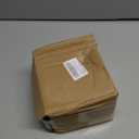 Glass Pillar Candle Holder, 4" Candle Plates Set of 6, Glass Candle Holders for Wedding, Party, Holiday, Home Decor, Table Centerpiece (Reddishbrown)