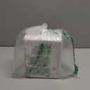 Yulejo 12 Pcs Acrylic Sign Holder 5 x 7 Inch Slanted Back Clear Plastic Sign Holder Flyer Paper Picture Document Photo Frames l Shape Display Stand for Office Restaurant Desktop