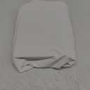 Lane Linen 100% Organic Cotton Full Size Fitted Sheet Only (54"x75") - Super Soft 100% Cotton Full Fitted Sheet - Lightweight & Durable Cotton Bed Sheet - White