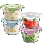 FRESH FOOD CONTAINERS 4 PACK, 16Oz