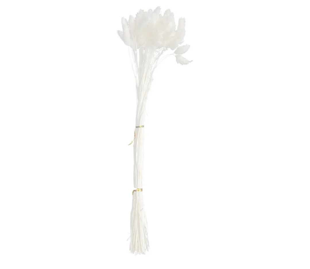 50pcs Dried Flower Bouquet Natural Dried Plant Decor for Home Wedding and Crafting Realistic Tail Grass Arrangement Easy Maintenance No Watering Needed