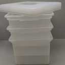 Office Depot Brand Letter And Legal File Tote, 18"L x 14 1/4"W x 10 7/8"H, Clear