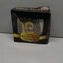 Trgowaul 75th Birthday Party Supplies - Black and Gold Paper Plates, Napkins, Cups, Tablecover Forks, Knives and Spoons for 24 Guests and Party Number Balloon Decorations Banner