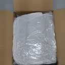 16x16 Decorative Throw Pillow Inserts-Down Feather Pillow Inserts-Square-Cotton Fabric-Set of 2-White.