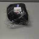 Airplane Pillow, Travel Neck Pillow with Memory Foam - Adjustable Buckle & Machine Washable Cover for Flights, Car, Office - Includes Eye Mask & Ear Plugs(Black) (Black and Gray)