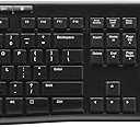 Logitech MK270 Full Size Wireless Keyboard and Mouse Combo - Black