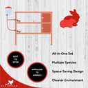 RentACoop DIY Sip Station Watering System Mini Kit for Rabbits