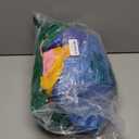 VercanMonth 40 Inch Giant Herding Ball with Ball Cover Anti Burst Please Watch VCR for How to Inflation Horse Toys for Horses Entertainment Play, Pump Included(Classic, Mixed Color)