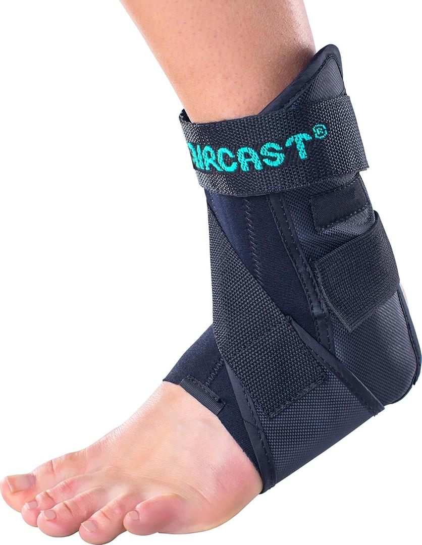 Aircast Airsport Ankle Brace for Chronic Ankle Instability - Durable and Comfortable, Small, Left (Small (Pack of 1))