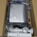 Electric Meat Grinder, Sausage Stuffer with 3 Sausage Tubes, 2 Blades, 3 Plates, 3200W Max, Meat Grinder Heavy Duty for Home Kitchen Use, Stainless Steel (Black)