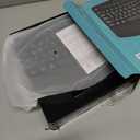 Wireless Keyboard and Mouse Combo,2.4G Full Size Wave Keys Ergonomic Keyboard with Wrist Rest for Natural Typing, 3 DPI Adjustable Ergonomic Silent Mouse for Computer/Laptop/Windows/Mac (Black)