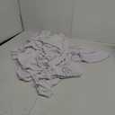 4Pack Spandex Waterproof Table Covers 8ftSpandex 8ft Waterproof Table Cover for Party,Wedding, Banquet, and Events(White) (96"x30"(Rectangular)4PACK)