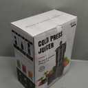 Juicer Machines with 5.8" Large Feed Chute, Cold Press Juicer for Whole Vegetables and Fruits 400W, Slow Masticating juicer Easy to Clean Juice Extractor Machine High Juice Yield (Titanium Gray)