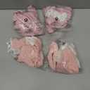 12 inch Doll Clothes and Accessories with Headband Hat Socks 4-Packs for 10 11 12 inch Dolls (Not Include Doll)