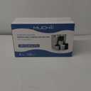 MUCHII 8 oz Disposable Paper Coffee Cups, 100 Count Insulated Ripple To Go Cups With Lids and Straws for Tea, Hot Chocolate, and Drinks