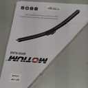 MOTIUM OEM QUALITY Premium All-Season Windshield Wiper Blades (22"+18" pair for front windshield)