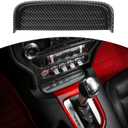 RT-TCZ for Mustang Carbon Fiber Tray Interior Accessories, Gear Shift Storage Organizer Trim for Ford Mustang 2015-2023 Black Carbon Fiber Interior Accessories 1pc