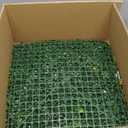 Artificial Hedge Grass Wall, Boxwood Panels 20"x20"(8pcs), Greenery Wall Backdrop, UV Protected Privacy Fence Screen, Green Wall Decor for Outdoor Indoor Wedding Dcor (Dracaena)