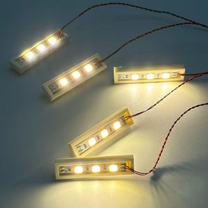 20pcs 14 LED Light Building Blocks Kit, USB Powered, Compatible with LEGO 3710 & MOC Creations, DIY Accessories for City Models & Brick Combinations (Warm White)