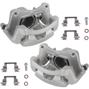 KUSATEC 18B4910A 18B4911A Disc Brake Caliper with Bracket fit for Chevy Malibu 2004-2012, Pontiac G6 2005-2008, Solstice 2006-2009, Saturn Aura 2007-2009, Sky 2007-2010; Both Left and Right side