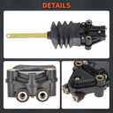 labwork Height Control Leveling Valve LV700400 4640070040 Replacement for International Peterbilt
