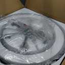 6-Light Black Chandelier, Modern Farmhouse Pendant Light With Geometric Metal Frame, Adjustable Industrial Ceiling Fixture For Dining Room, Living Room, Bedroom, Kitchen Island, Hallway