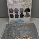 DERJUNSTAR Diaper Bag Backpack, Large Baby Bag with Changing Pad, Thick Padded Back & Straps, Laptop Compartment, Waterproof Travel Backpack with USB Port, Multi-Function for Mom & Dad, Black