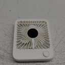 Shintrend USB Desk Fan: Portable Travel Fan for Cruise Ship Ultra-Quiet Personal Small Fan with 100 Wind Speeds Rechargeable Battery Powered Fans for Office Work Sleeping Makeup