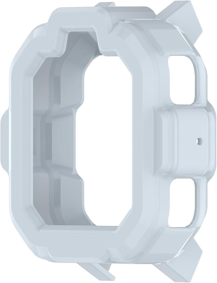 Disscool Case Cover Compatible with TickTalk 5 Protector Covers Soft Anti Drop TPU Replacement Protective Cases Smart Watch Accessories(Light Gray)