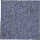 Self Adhesive Carpet Floor Peel Tile Square 12 Pcs 12" x 12" Peel and Stick Carpet Floor Tiles Home Furnishings Floor Easy Install DIY (12, Gray)
