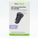 CellCandy - Dual Port Car Charger - USB-C & USB-A