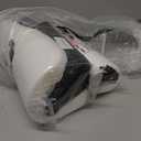 AAAAAcessories D-Shaped Chair Cushions, 2" Thick Dining Chair Pads with Ties and Removable, Machine-Washable Cover, 17" x 16", Set of 4, Black