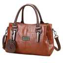 Ruvafeny Handbags and Purse for Women, Vegan Leather Tote Bag for Women with Compartments, Stylish Womens Shoulder Crossbody Satchel Bags for Work, Travel