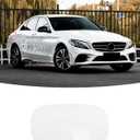 Fuel Tank Cover for Mercedes-Benz W205 C300 C400 C43 C450 C63 C200 C250, Fuel Tank Filler Door Cover for Mercedes-Benz C Class C350e C63 AMG 2014-2021 (White)