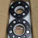 4pcs 5x4.5 1" (25.4mm) Wheel Spacers 82.5mm Bore for Jeep Wrangler TJ YJ TJ XJ MJ KJ, 1/2"-20 Studs 5 Lugs Wheel Adapters fits Ford Mustang Ranger Explorer Dakota, 5x114.3mm, Not Hubcentric