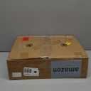 NightStand Bedside Charging Table Bedroom - Night Stand with Charger Station, White Modern Bed Side End Table with Open Shelf & 2 Fabric Drawers, USB-C Port & AC Outlets for Dorm, Living Room