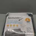 Asnomy Couch Covers for 3 Cushion Couch Stretch Sofa Covers Slipcovers, Pet Protector Furniture Covers for Dogs Cats Spandex Jacquard Fabric Small Checks（X-Large，Gray）