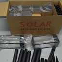 SUPER BRIGHT Solar Pathway Lights Outdoor, 8 Pack Solar Lights Outdoor, Auto On/Off, IP65 Waterproof Solar Garden Lights Solar Powered Landscape Lighting for Yard Patio Walkway Driveway Pathway (Cool White (Cuboid))