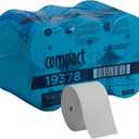 COMPACT CORELESS 2-PLY RECYCLED TOILET PAPER BY GP PRO (GEORGIA-PACIFIC), 18 ROLLS PER PACKAGE