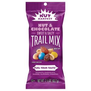 Nut Harvest, Chcnut Trail Mix, 2.25 Ounce (EXP 03/09/27)