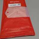 Nebility Womens' Waist Trainer Seamless Round Neck Tummy Control Shapewear Bodysuit (L, Orange-pink)