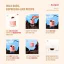 3 x [Valentine Gift] Ceramic Vietnamese Phin Filter by PHINOI - Pour Over Coffee Dripper 1-3 Cup Coffee Maker with Flower Design Reusable Coffee Filter for Manual Brewing, Travel Friendly (Red)