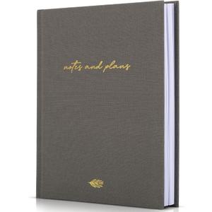 Aesthetic Daily Planner And Notebook With Hourly Schedule - Modern Hardcover To do List Notepad to Easily Organize Your Work Tasks And Appointments - The Perfect Book for School & Office Supplies (Olive)