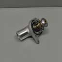 Coolant Thermostat Compatible with Chevy GMC Hummer Camaro Corvette Silverado Suburban Tahoe, Sierra Yukon, H2 Engine Thermostat Housing Water Inlet Assembly, Replace 15-11057 12600172 15-10412