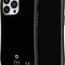 iFace First Class Designed for iPhone 13 Pro (6.1")  Cute Shockproof Dual Layer [Hard Shell + Bumper] Phone Case [Drop Tested] - Black