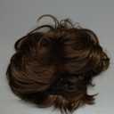 TO KU TOO YUO Game Cosplay Wig Brown Hair Wig Side Part Wigs Cosplay Show Halloween Party Wigs