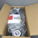 Stepper Machine with Resistance Bands, Mini Stepper with 300LBS Weight Capacity, Twist Stepper for Full Body Workout, Adjustable Step Height, Smooth and Quiet, Step Machine for Men Women