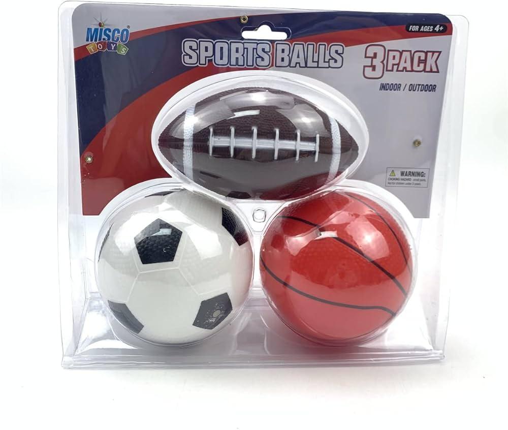 FF6 Sports Ball Set 3 Pack