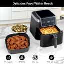 Square Silicone Air Fryer Liners 2 Pack, Compatible with Ninja AF141 181, 8.5 Inch Air Fryer Liners for COSORI 5-6.5 QT, Reusable Silicone Basket, Air Fryer Accessories